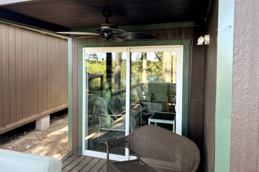 Back porch.
